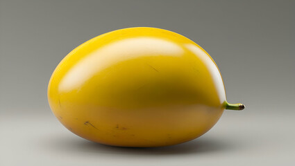 yellow mango on a white background