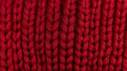 close up of knitted fabric with copy space.