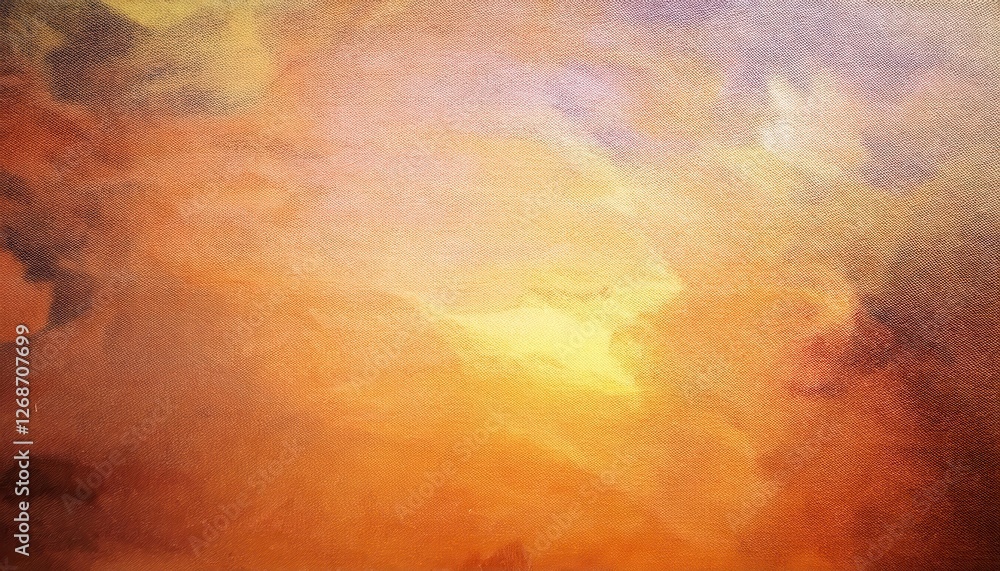 Poster abstract gradient background with soft orange and purple tones, ideal for design, print, or digital 