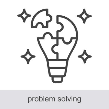Problem Solving Icon Element For Design Graphic
