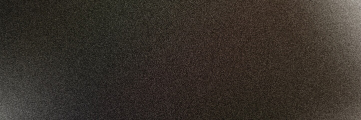 Dark gray black grainy background noise texture monochrome gradient for web banner header poster