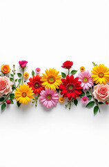 Obraz premium bouquet of colorful flowers