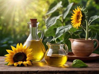 Organic sunflower oil