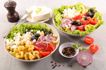 Mixed Vegetable Salad in a Bowl - Healthy Eating
