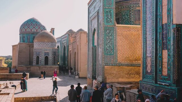 Shah-i-zinda timelapse