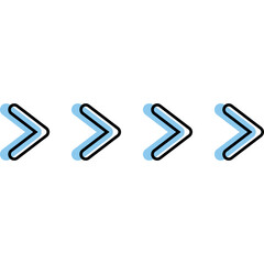 Obraz premium Memphis Line Element