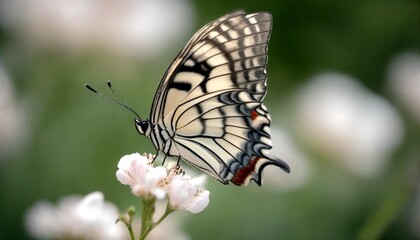 Obraz premium butterfly on a flower