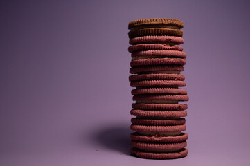 stack of cookies
