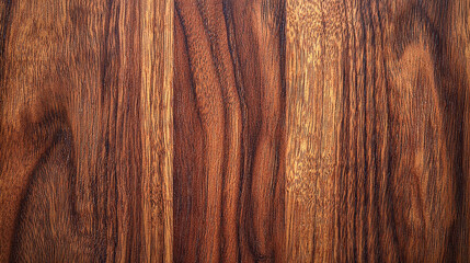 Obraz premium Close-up of intricate wooden texture showcasing rich brown hues and natural imperfections