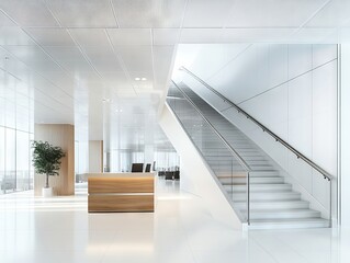 Fototapeta premium modern office corridor