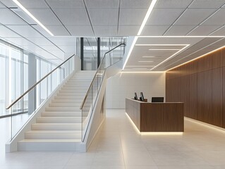 Obraz premium corridor in the office