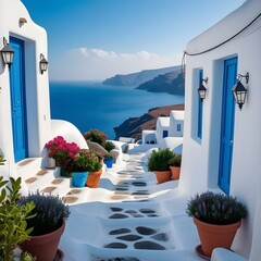 santorini island greece © Bloom Studio