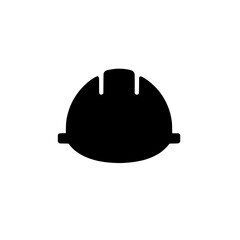 Safety First: A simple, yet powerful symbol of safety and protection in the workplace. This icon represents a hard hat, a essential piece of protective gear in industries such as construction.