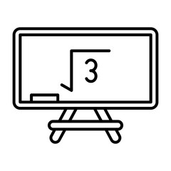 Black Board Icon