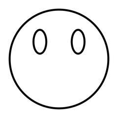 Silent Emoji Icon