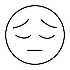 Sad Emoji Icon