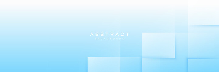 Minimalist Abstract Blue Gradient Background with Geometric Shapes