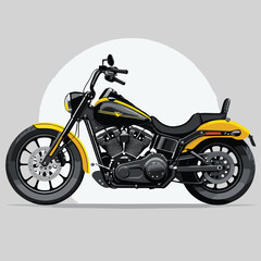 Obraz premium motorbike vector for graphic design
