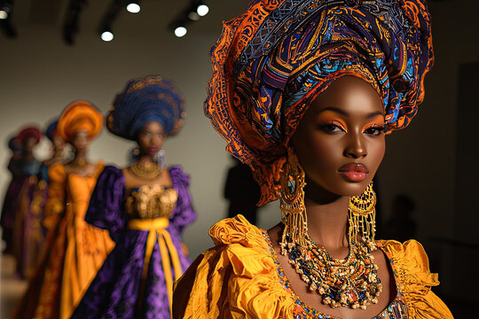Stunning cultural attire showcased at fashion event