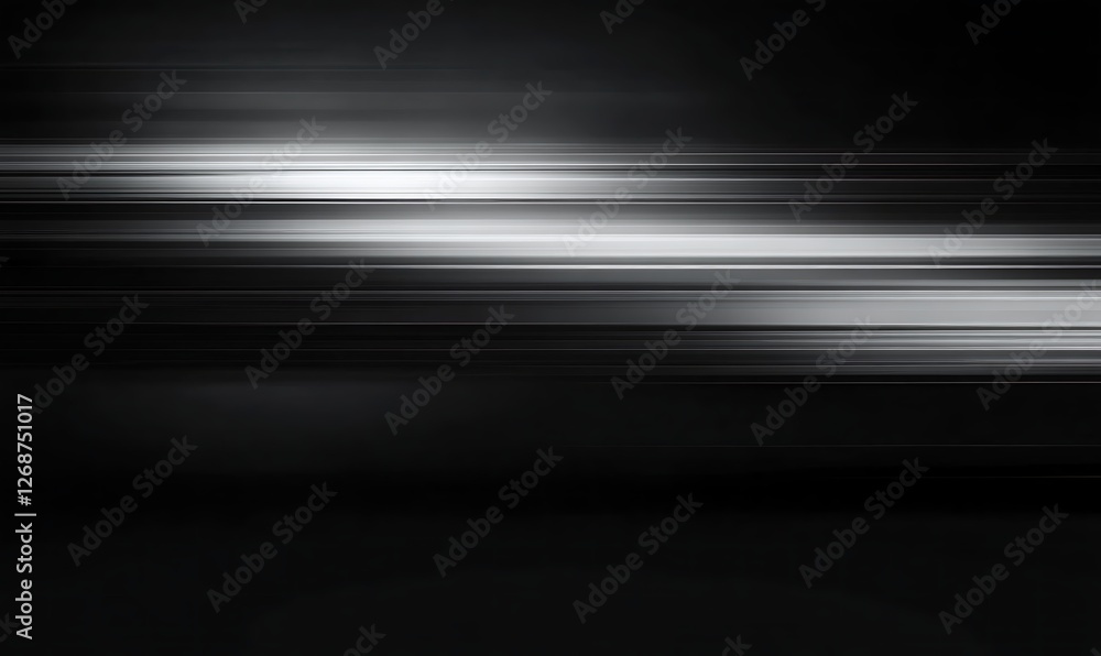 Poster abstract image with blurred lines and a dark background, suggesting motion and speed. the effect sug