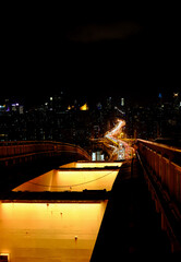 bridge at night