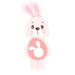 easter bunny with egg