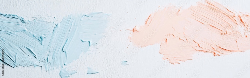 Poster minimalist white composition with soft pencil strokes and pastel colors showcasing a serene artistic