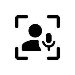 Voice Recognition Icon
