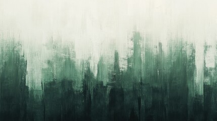 Fototapeta premium Gradient pencil strokes in muted green create a soothing abstract design, enhancing any modern space with elegance and tranquility