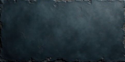 Weathered dark gray slate, chalky smudges, textured surface , dark, timeworn
