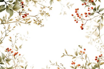 Charming botanical design elements for weddings featuring elegant floral frames and graceful branches for save-the-date cards and invitations perfect for rustic-themed events