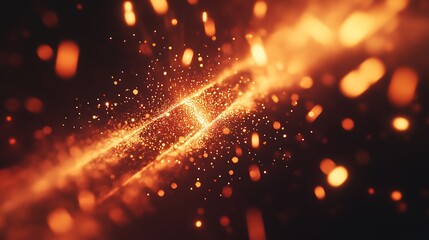 A particle collision at the Large Hadron Collider, with bursts of energy radiating out.