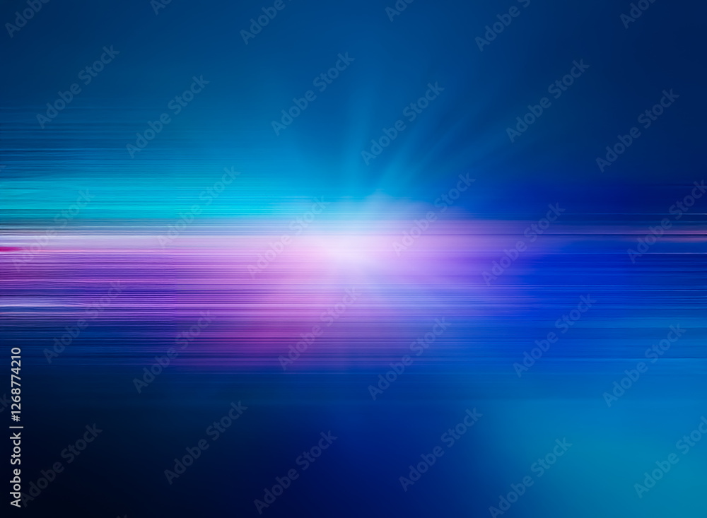 Poster an abstract background featuring a gradient of deep blues transitioning to vibrant pink and a bright