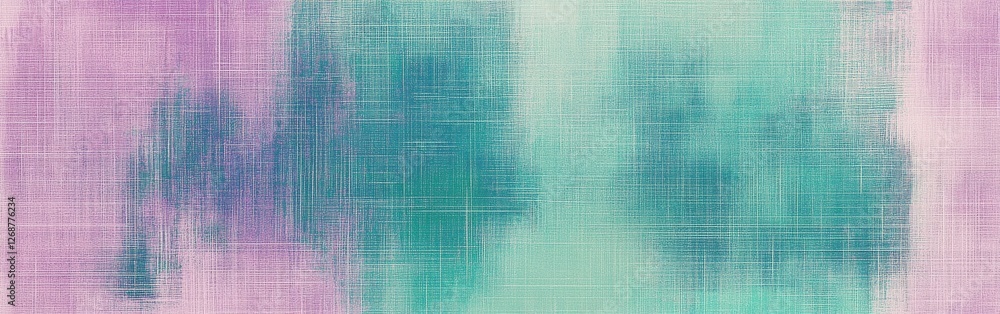 Poster Background with soft pencil strokes creates a tranquil atmosphere with fragmented patterns in pastel colors