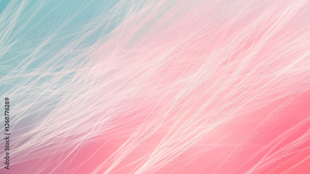 Poster soft pastel pink pencil strokes create a gentle gradient, blending hues in a serene and calming mann