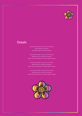 Beautiful wedding invitation cards