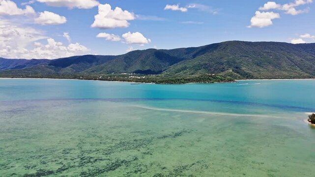 Palm cove view from Double island, Cairns Queensland