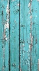 Naklejka premium Weathered turquoise texture with rustic charm and character in a unique background setting