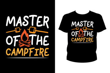 Master of the campfire - Art files for Cricut and Silhouette. You can edit them with Adobe Illustrator.