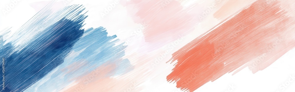 Poster elegant abstract pencil strokes in soft pastel colors create a serene background for artistic inspir