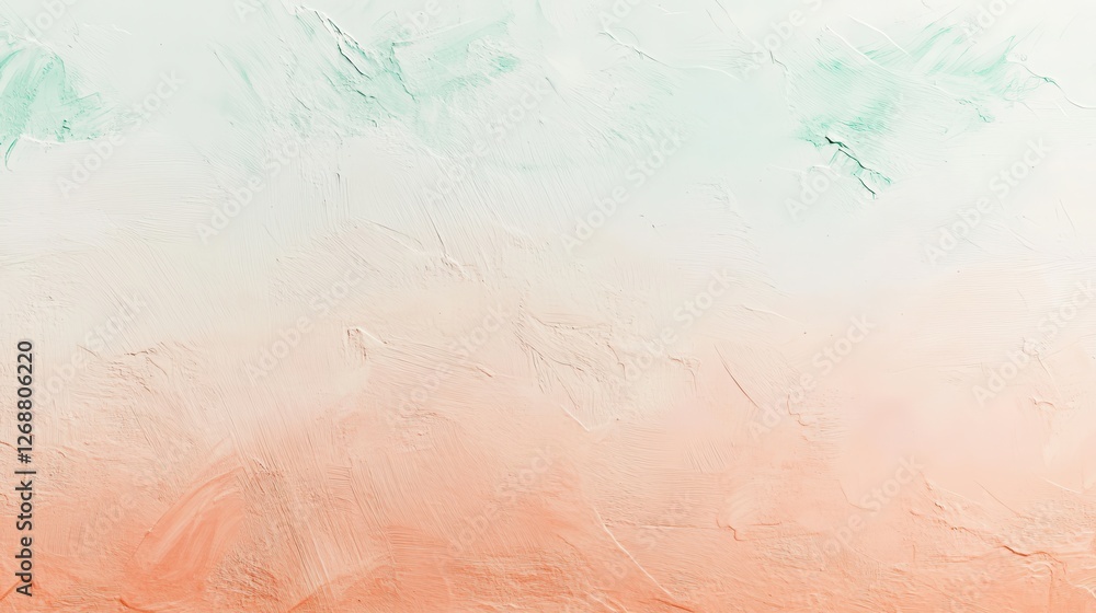 Aufkleber Soft abstract background blending gentle hues of white and pastel colors with subtle texture and pencil marks creating an ethereal atmosphere