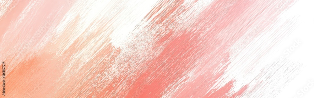 Poster soft pastel peach pencil strokes create a gentle gradient blending subtle colors on a textured surfa