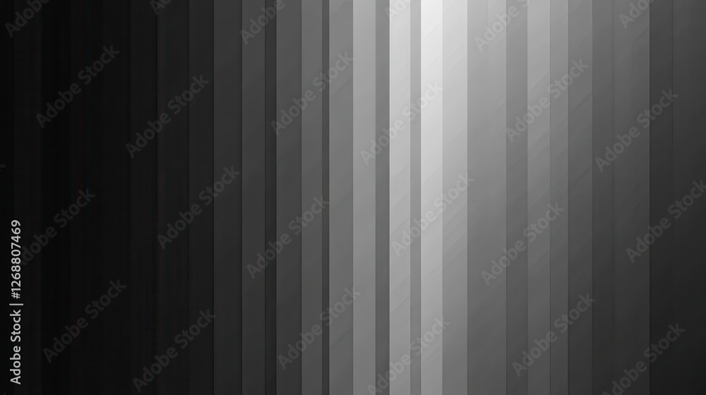 Poster Elegant gradient background with smooth transition from dark to light shades enhancing creative designs
