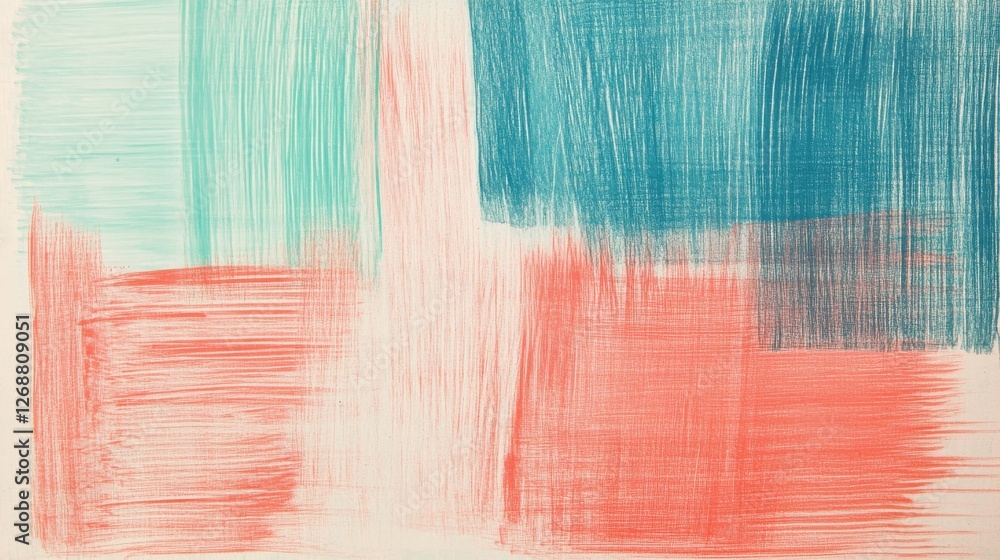 Poster minimalist background with subtle pencil strokes in soft colors creating an artistic atmosphere