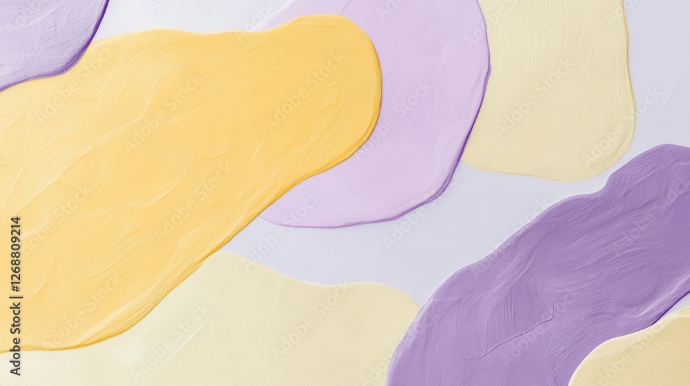 Poster minimalist composition featuring pencil textures on soft pastel backgrounds creates an inviting arti
