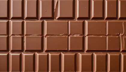 Obraz premium close up a chocolate bar isolated on white background