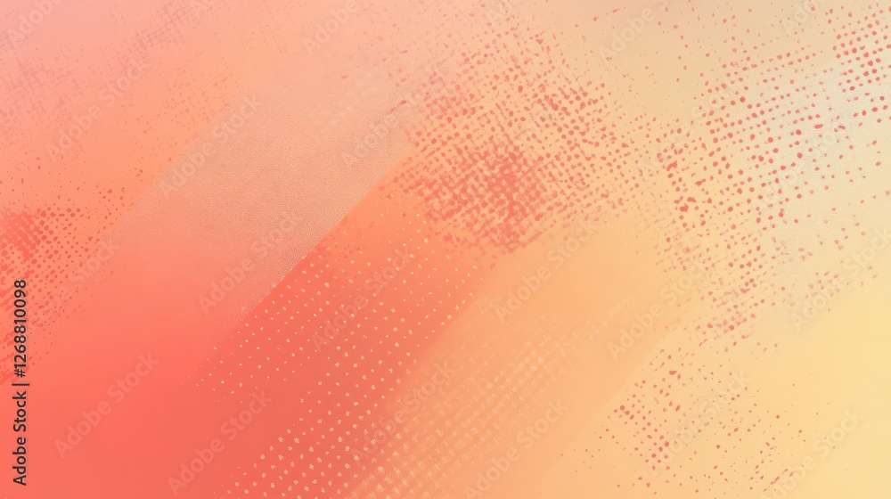 Leinwandbilder elegant gradient of muted coral pencil strokes creating a soothing abstract pattern for artistic ins