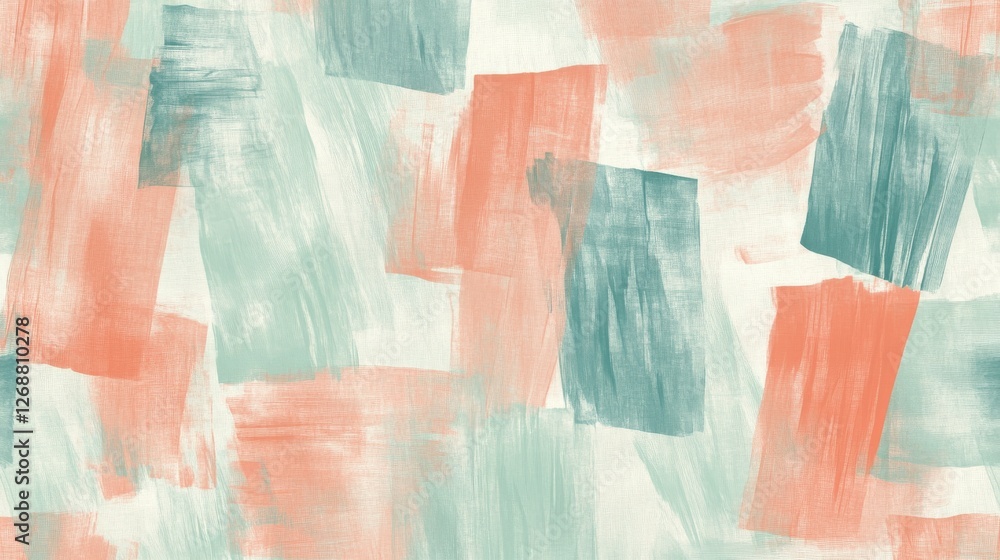 Leinwandbilder elegant pencil strokes create a harmonious composition of soft colors and textures in abstract art