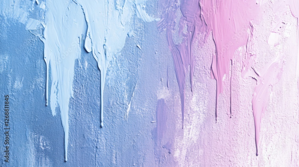 Poster abstract pencil strokes background featuring vibrant colors and drip effects creating a unique artis