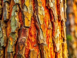 Babul Chaal (Acacia Bark):  High-Res Image of  Rough, Textured Bark – Medicinal & Traditional Uses